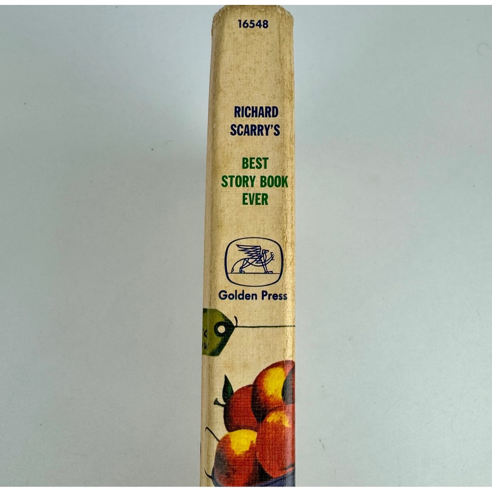 Richard Scarrys Best Story Book Ever 1969 De Luxe Golden Book Hardcover Vintage - Picture 2 of 11